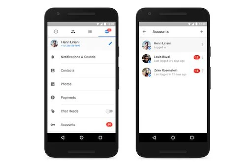 Đăng nhập nhiều tài khoản cùng lúc với Facebook Messenger