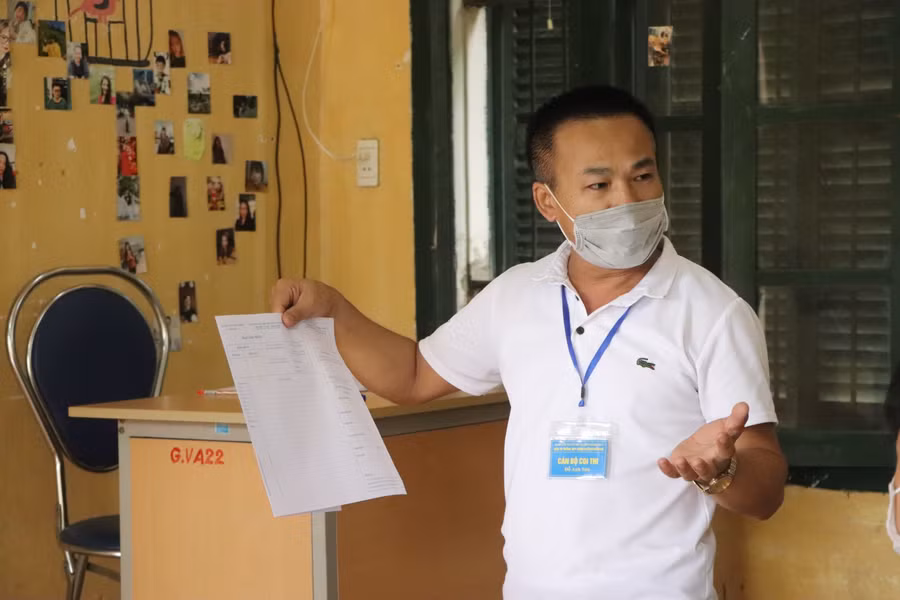 Giải đáp các thắc mắc của thí sinh về quy chế thi.