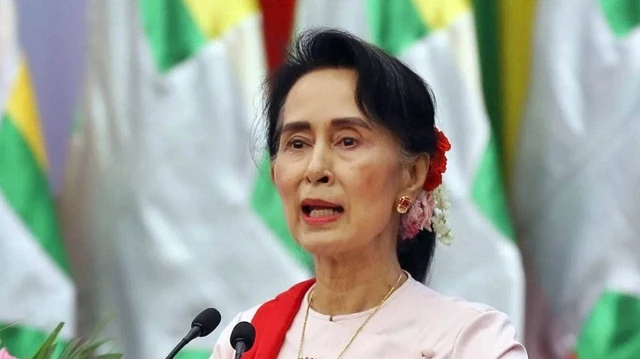 Cố vấn nhà nước Myanmar Aung San Suu Kyi. 