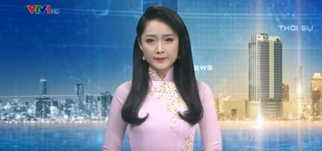Nu bien tap vien xinh dep moi cua ban tin thoi su VTV1 la ai? - Anh 1