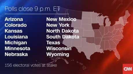 Ket qua bau Tong thong My cap nhat moi nhat sang 9/11 - Anh 1