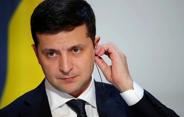 Tổng thống Ukraine Zelensky.