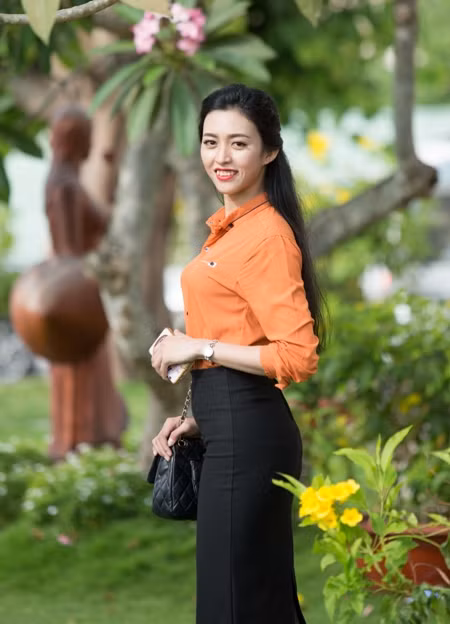 Mã Thúy Mi (SN 1996, cao 1,64m; Đại học Nam Cần Thơ).