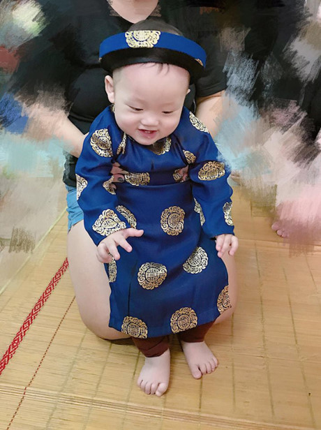 Con trai Mac Hong Quan lon phong phao giong bo nhu duc - Anh 1