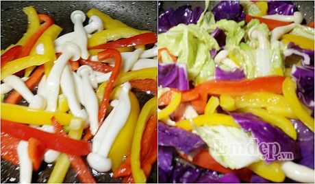 Rau xao ngu sac ruc ro cho bua com nam moi - Anh 4