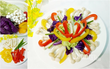 Rau xao ngu sac ruc ro cho bua com nam moi - Anh 1