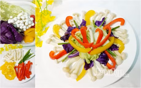 Rau xao ngu sac ruc ro cho bua com nam moi - Anh 1