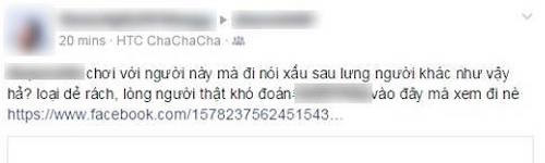 Kẻ xấu phát tán tin nhắn dưới dạng một lời trách móc làm nhiều người lo lắng bấm vào link. FB-03-4293-1426257149.jpg