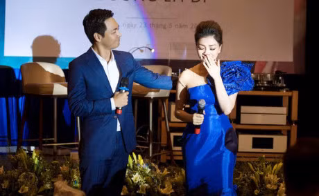 MC Phan Anh vo ve khi Ha Pham roi nuoc mat - Anh 2