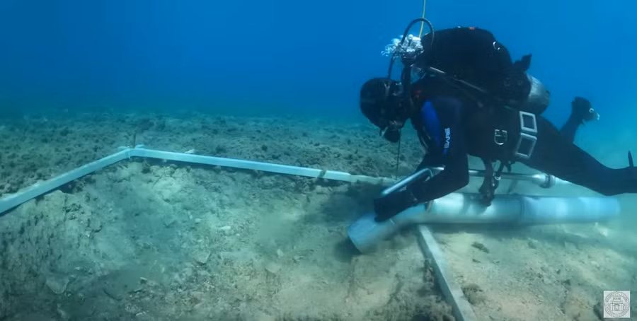Phát hiện con đường 7.000 tuổi dưới đáy biển.