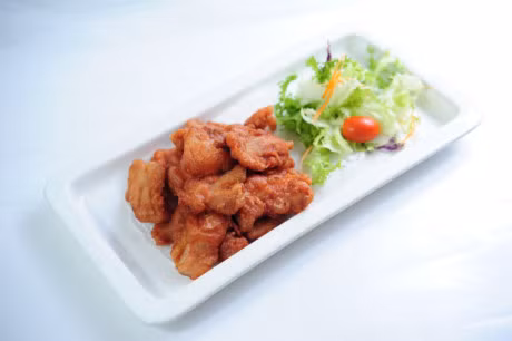 Cach lam ga chien chao do la mieng - Anh 1
