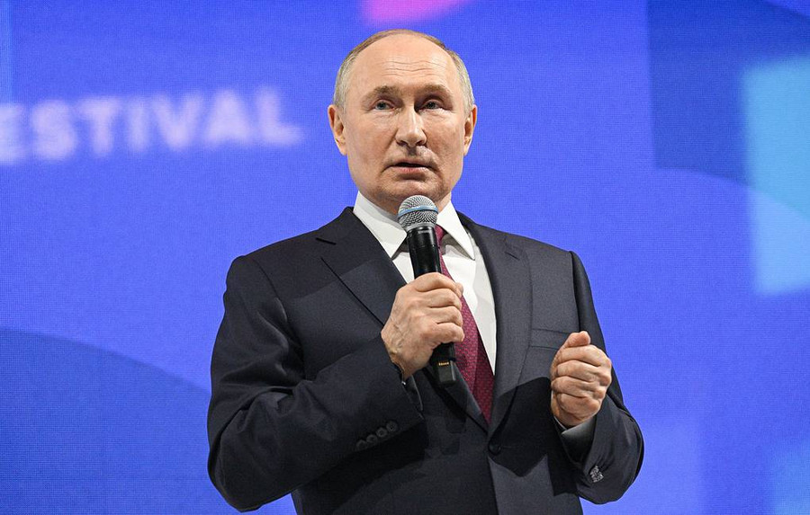 Tổng thống Nga Vladimir Putin.