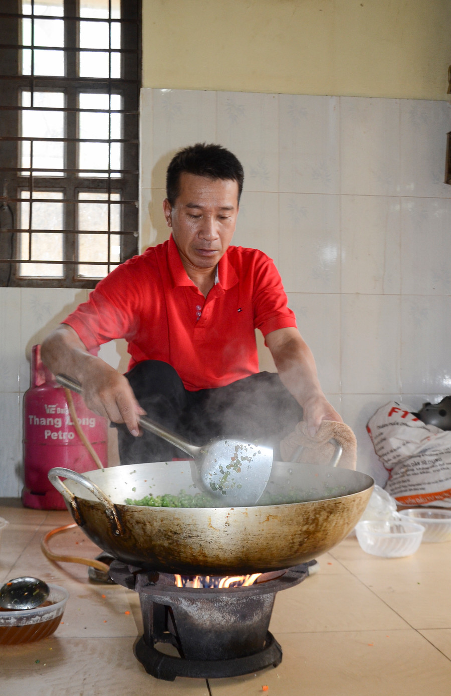 Các tình nguyện viên sẽ phân chia nhiệm vụ rõ ràng cho từng người.