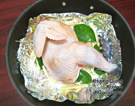 Gà hấp muối sả thơm phức, ăn một lần là mê - Ảnh 5 Ga hap muoi sa thom phuc, an mot lan la me - Anh 5
