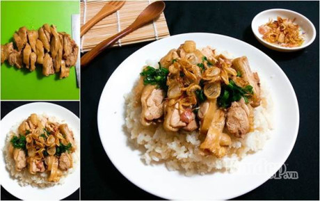 Vào bếp nấu xôi gà ngon tuyệt cho cả nhà ăn sáng - Ảnh 1 Vao bep nau xoi ga ngon tuyet cho ca nha an sang - Anh 1
