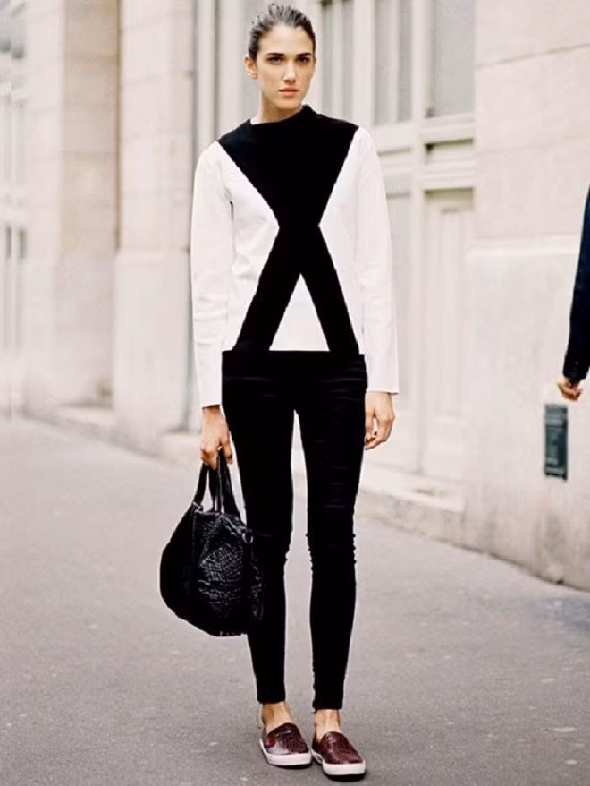 hay thanh lịch, trang nhã với trang phục công sở.