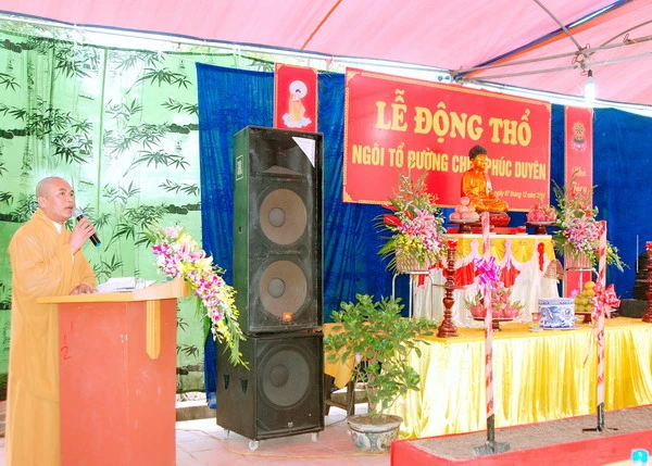 Phát tâm ủng hộ chùa Phúc Duyên (Hưng Yên) thêm trang nghiêm, thanh tịnh