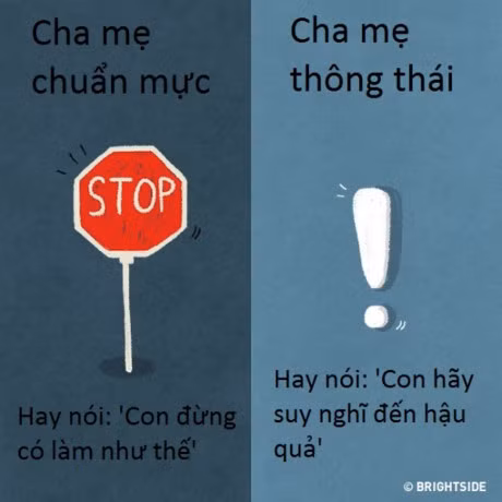11 khac biet giua cha me chuan muc va cha me thong thai - Anh 7