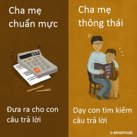 11 khac biet giua cha me chuan muc va cha me thong thai - Anh 3