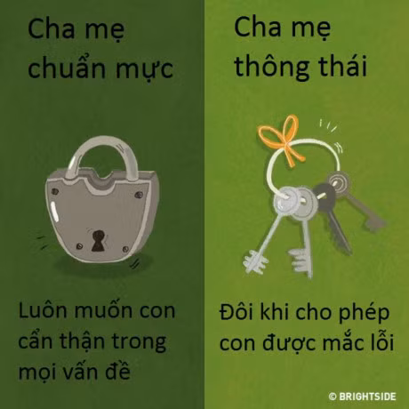11 khac biet giua cha me chuan muc va cha me thong thai - Anh 6