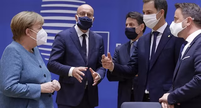 Lãnh đạo các quốc gia thuộc EU thảo luận.