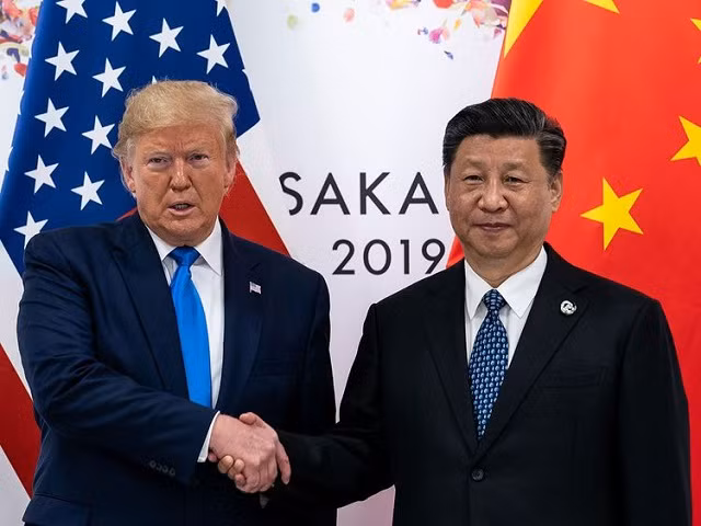 TT Mỹ Donald Trump và Chủ tịch Trung Quốc Tập Cận Bình.