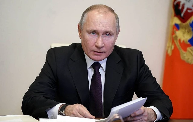 Tổng thống Nga Putin.