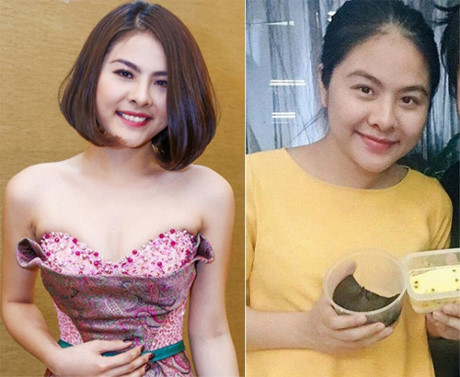 Nhan sắc thay đổi của sao Việt khi mang thai, sinh con - Ảnh 6 Nhan sac thay doi cua sao Viet khi mang thai, sinh con - Anh 6