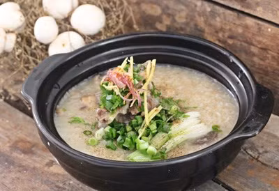 Cháo xương bò nấu bằng nồi cơm điện - ảnh 5