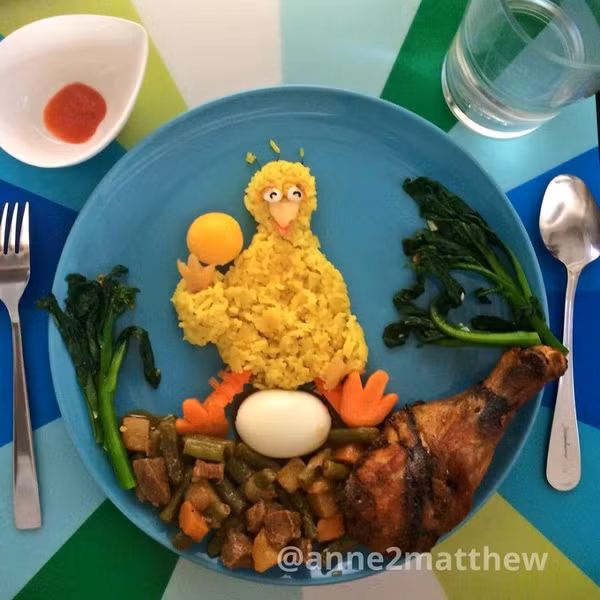 Trang trí món ăn từ trứng