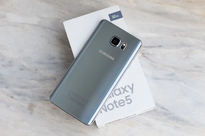 Galaxy Note 5 phiên bản mới vừa bán ở Việt Nam