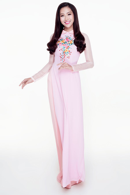Trang phục truyền thống của Diệu Ngọc tại Hoa hậu Thế giới 2016 - Ảnh 4 Trang phuc truyen thong cua Dieu Ngoc tai Hoa hau The gioi 2016 - Anh 4