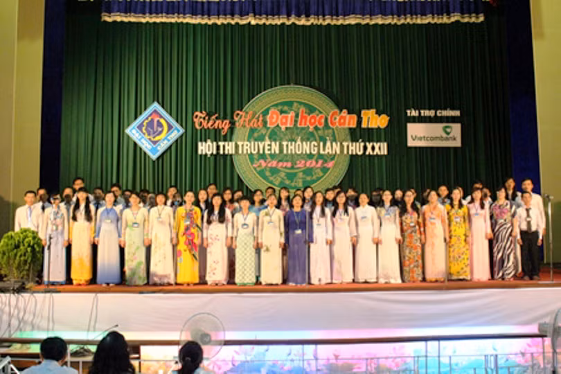 Hội thi đã thu hút hàng ngàn cán bộ, giảng viên và SV nhà trường tham gia. Ảnh: ĐHCT 