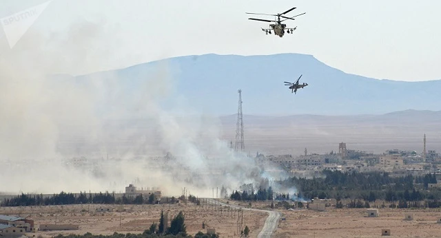 Máy bay trực thăng ở Syria