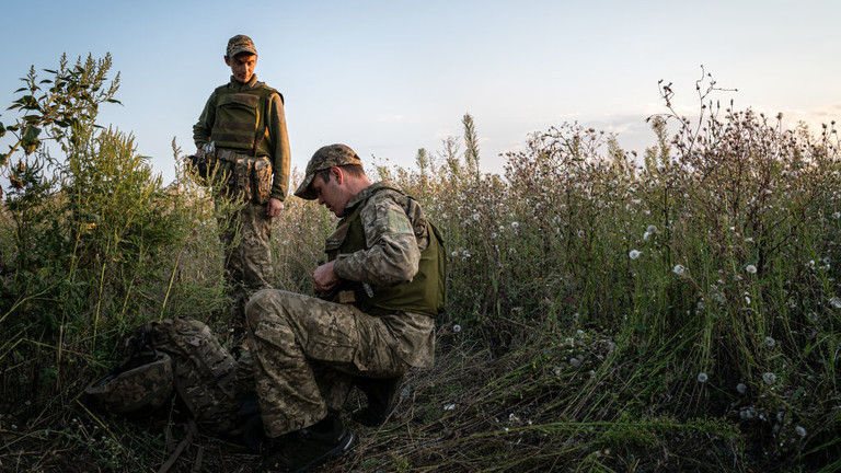 Binh sĩ Ukraine. (Ảnh: Getty Images).