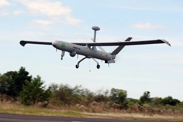 UAV Hermes 450 của Israel.