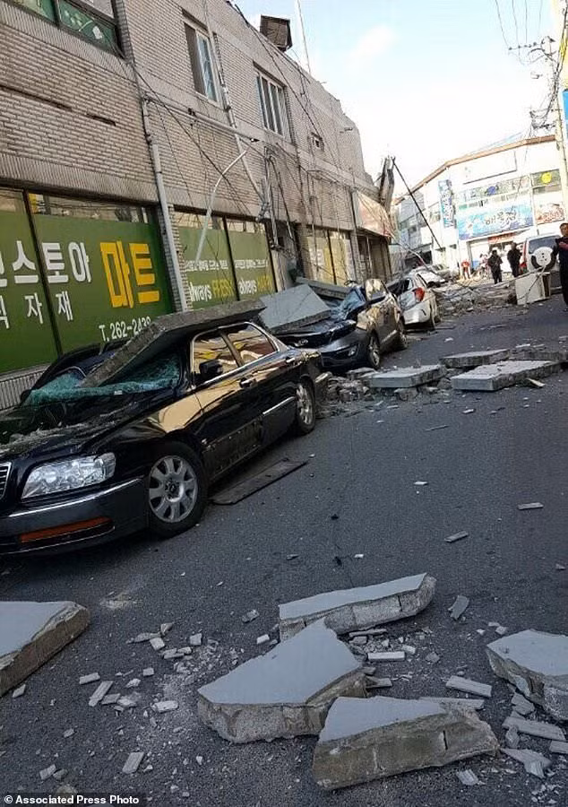 Đây là trận động đất lớn thứ 2 ở Hàn Quốc kể từ năm 1978