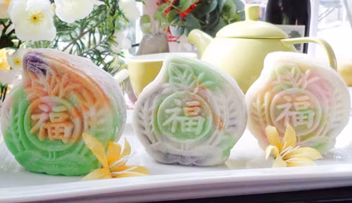 Bánh Trung thu dẻo nhân khoai lang tím - 11