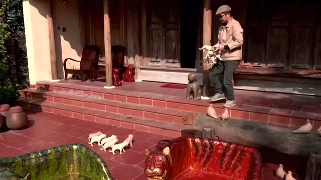 Nghệ sĩ Nguyễn Tấn Phát và các tác phẩm mừng năm Nhâm Dần.