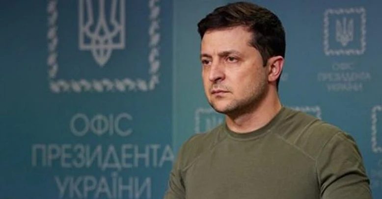 Tổng thống Ukraine Vladimir Zelensky