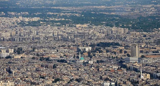 Khung cảnh Damascus, Syria