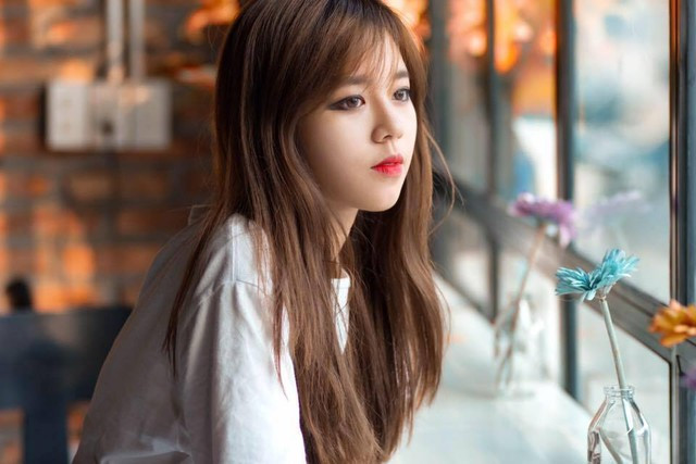 Nét đẹp tinh khôi của nữ sinh 16 tuổi Hải Dương ảnh 1 Mới 16 tuổi nhưng so với bạn bè đồng trnag lứa Hải Yến mang vẻ ngoài khá chững chạc