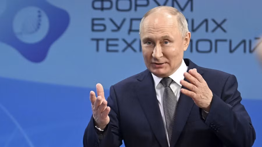 Tổng thống Nga Putin.