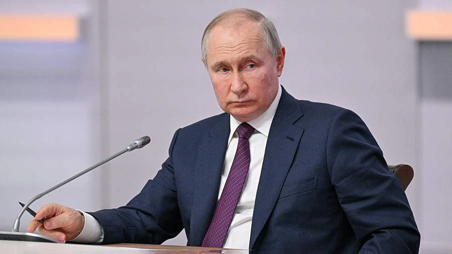 Tổng thống Nga Vladimir Putin.