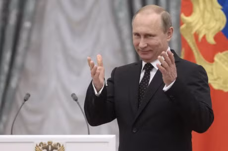 Putin tuyen bo dang Nuoc Nga Thong nhat da chien thang - Anh 1