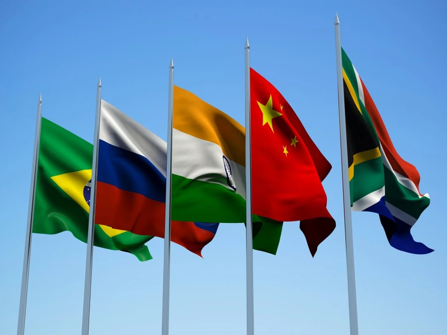 Các quốc gia thuộc BRICS.