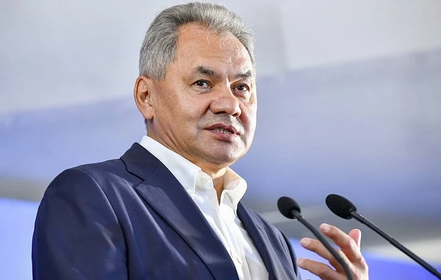 Bộ trưởng Quốc phòng Nga Sergei Shoigu.