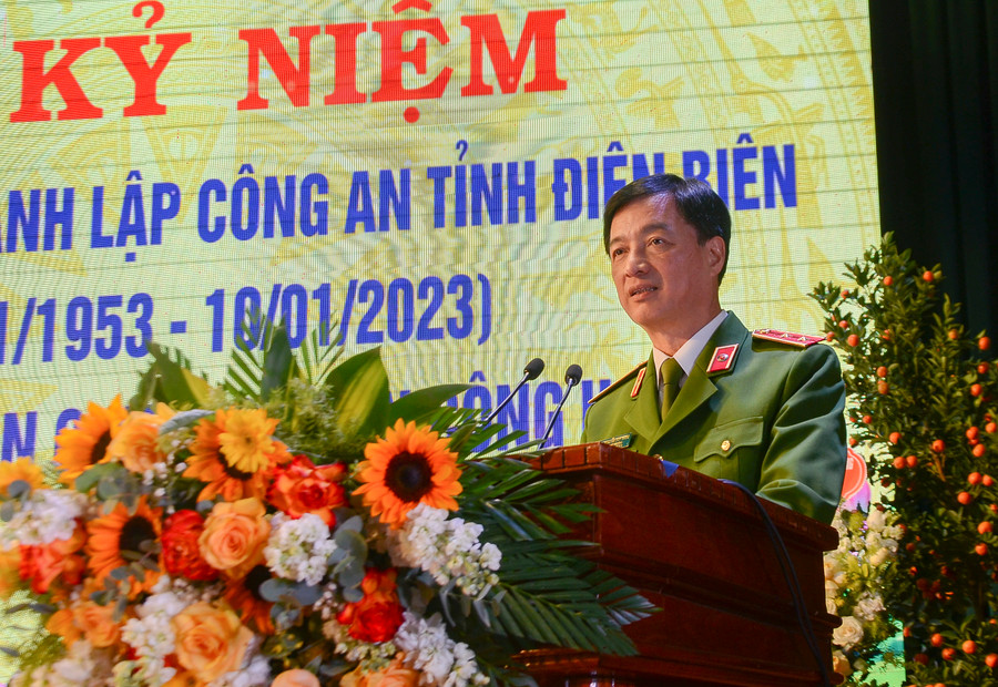 Trung tướng Nguyễn Duy Ngọc, Thứ trưởng Bộ Công an phát biểu tại Lễ Kỷ niệm. Trung tướng Nguyễn Duy Ngọc, Thứ trưởng Bộ Công an phát biểu tại Lễ Kỷ niệm.