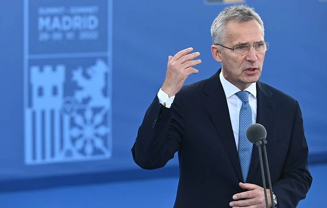 Tổng thư ký NATO Stoltenberg.