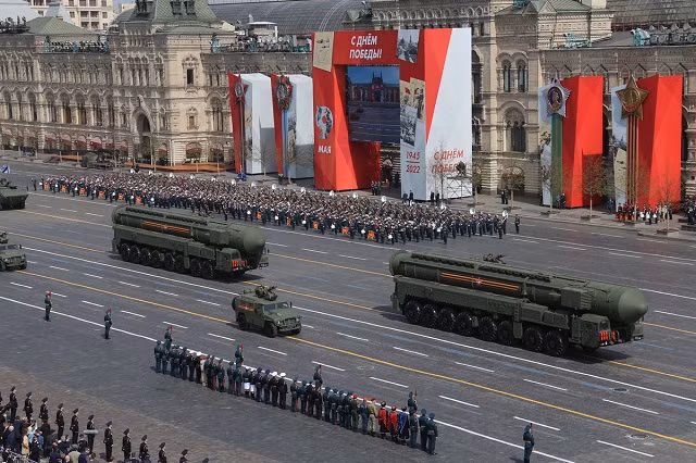 Dàn khí tài Nga xuất hiện trong buổi diễn tập lễ duyệt binh kỷ niệm Ngày chiến thắng ảnh 11
